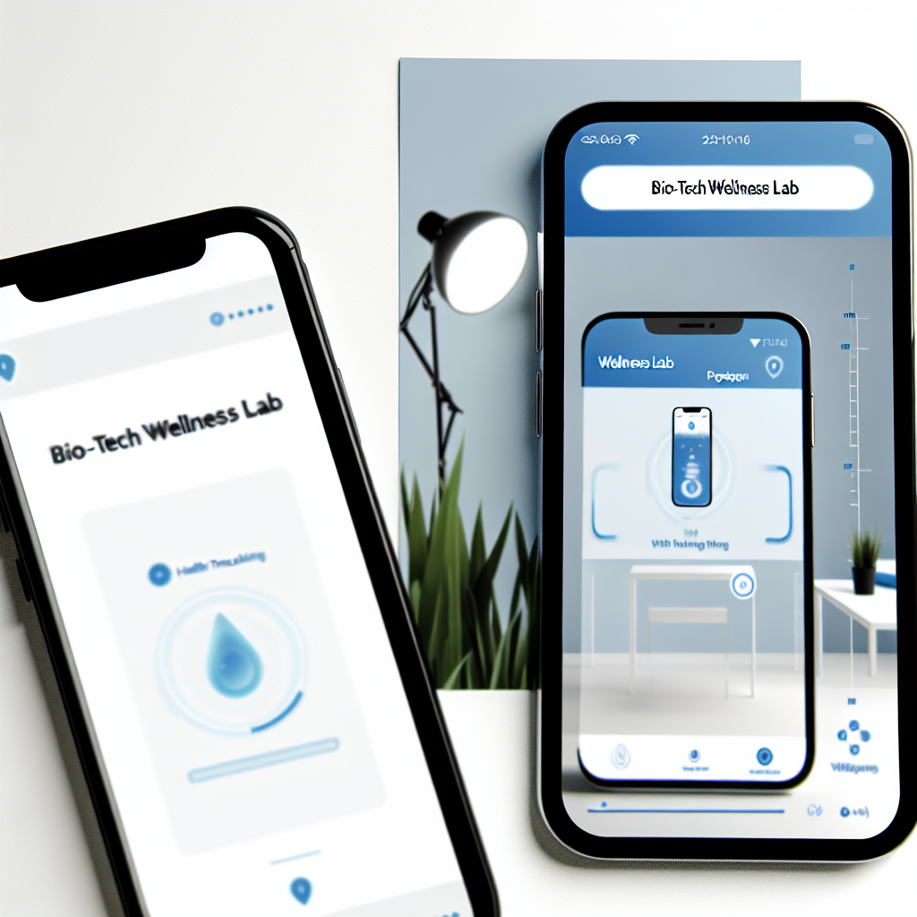 Mobile App and Wellness Tracking